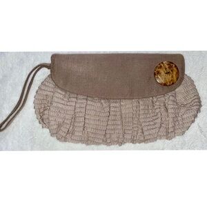 Elegant Handbag Wristlet Clutch Purse Evening Bag By Sak Saum For Abi Ferrin New